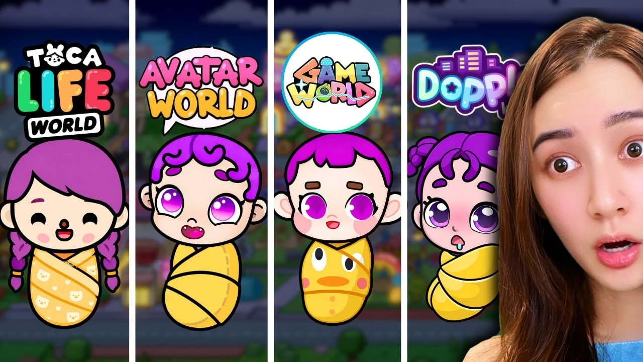 КАКАЯ ИГРА ЛУЧШЕ? Avatar World против Toca Life World против Game World против Dopples World