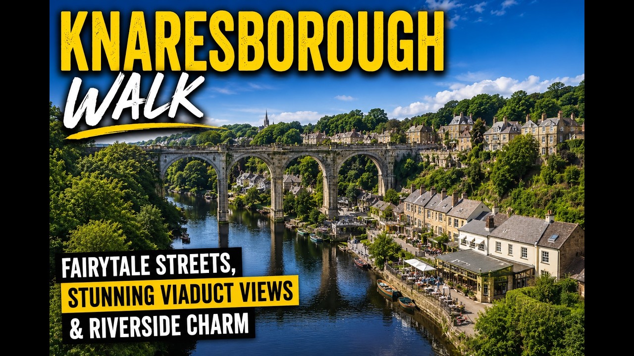 Exploring Knaresborough | Castle, Viaduct & Riverside Charm