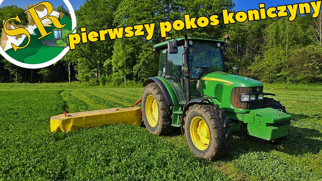 Pierwszy pokos koniczyny czerwonej - materia organiczna zostaje na polu!