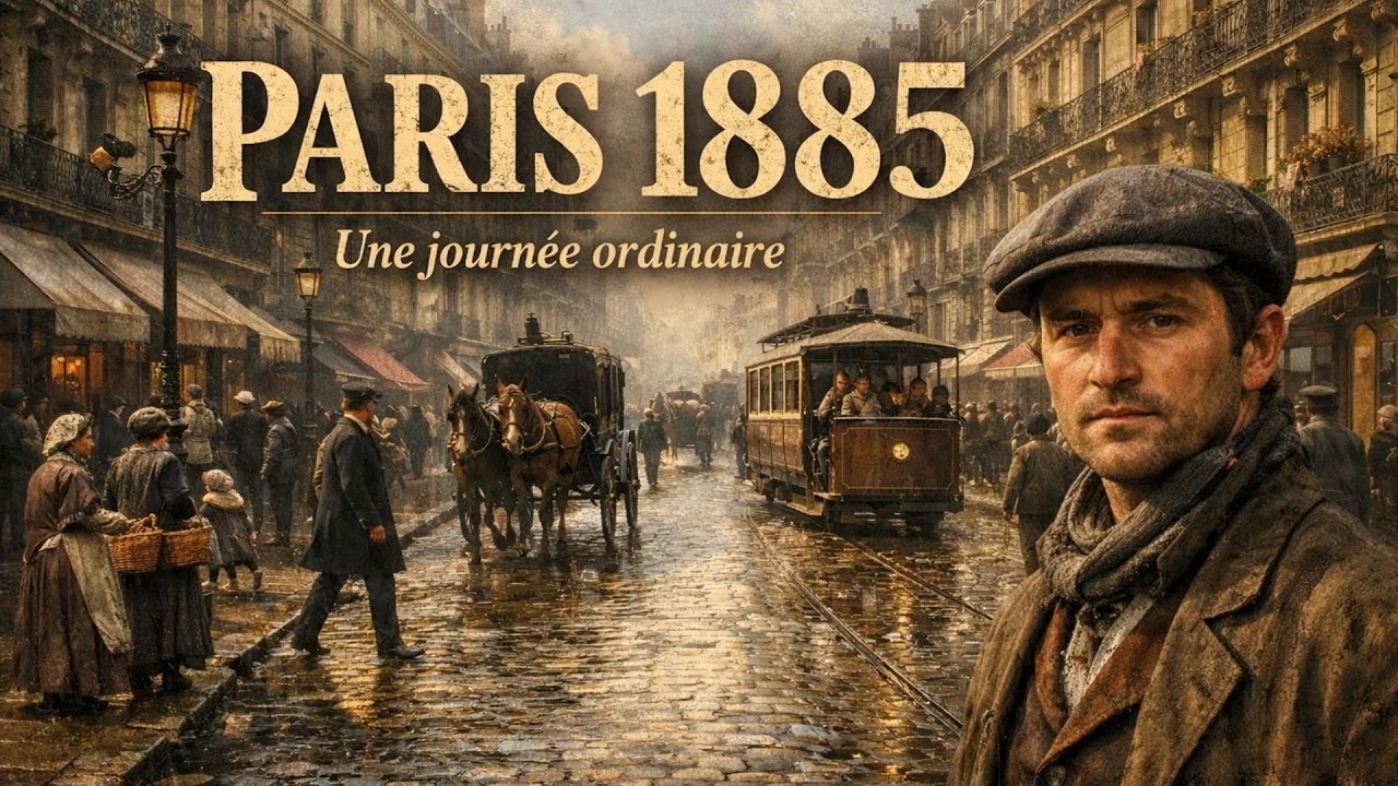 Comment était la vie lors d’une journée ordinaire à Paris en 1885