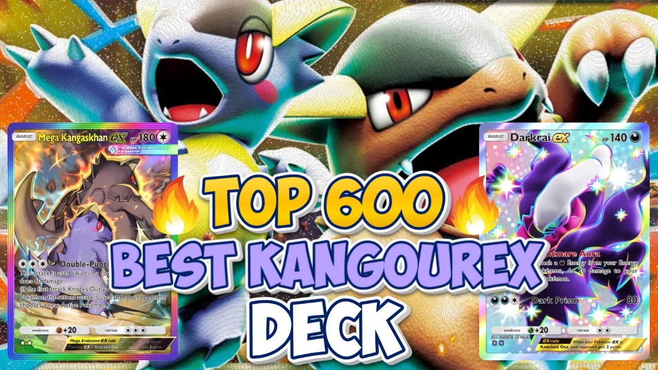 TOP 600 : Le MEILLEUR DECK MEGA-KANGOUREX | Deck Pokemon TCG Pocket