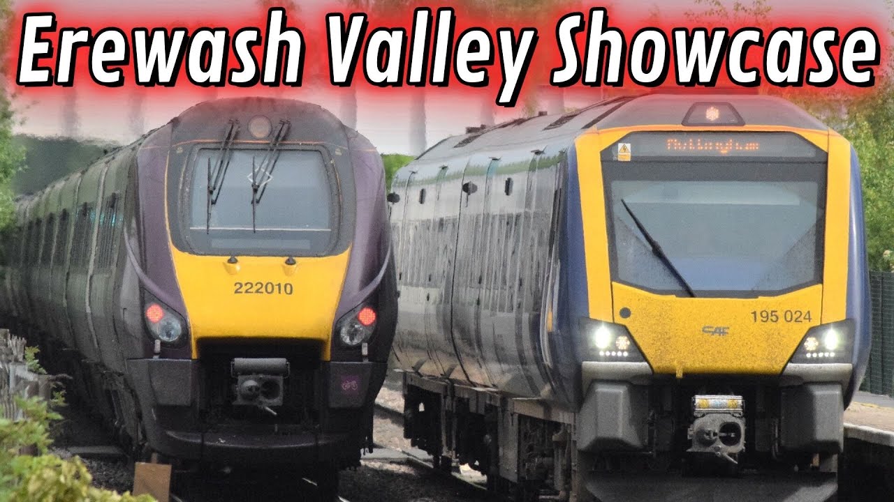 Ian Poole's Transport Travel Vlogs #179 - Chesterfield (Erewash Valley Showcase)