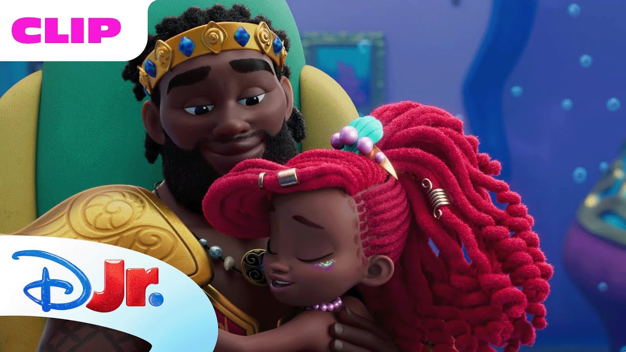 Family Dinner 🍽️ | Disney Jr.'s Ariel 💜 | Disney Jr. MENA