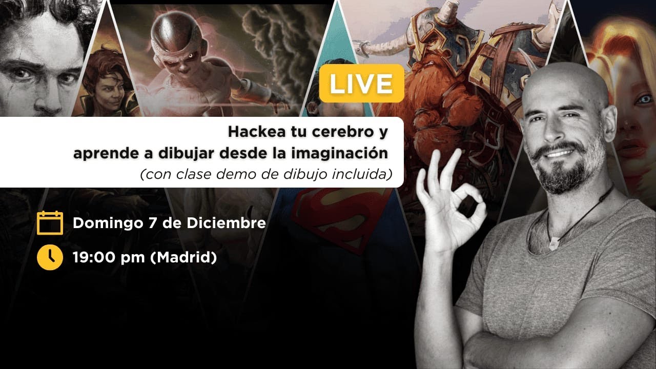 Cómo HACKEAR tu cerebro PARA DIBUJAR desde la IMAGINACIÓN.