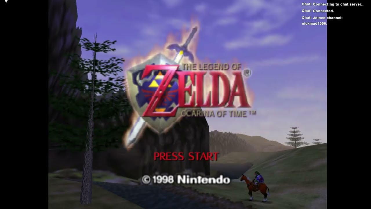 The Legend of Zelda Ocarina of Time 3 Heart Challenge Part 1