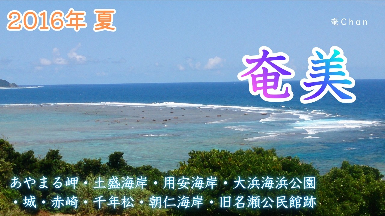 2016年 夏　奄美