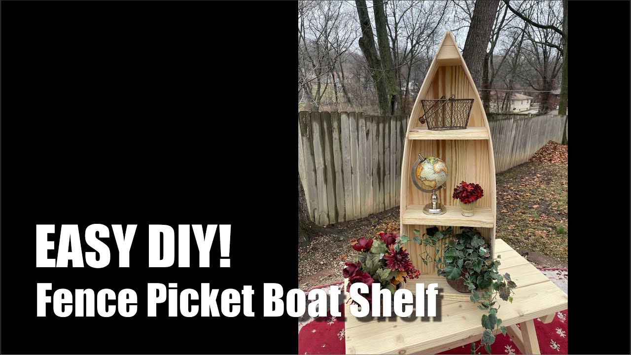 Fence Picket - Boat Shelf
