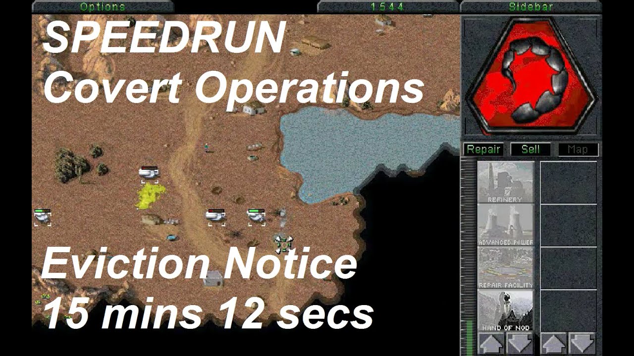 SPEEDRUN: Eviction Notice - C&C Covert Operations (Tiberian Dawn)
