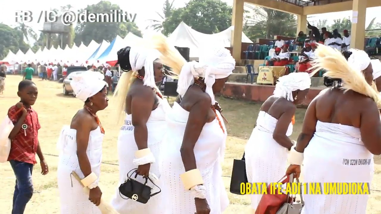 Umudioka Igbo Traditional title taking