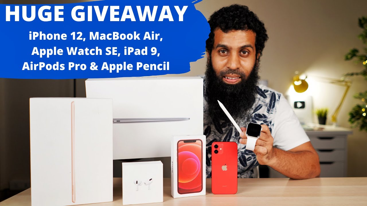 Huge Giveaway of iPhone 12, MacBook Air, AirPods Pro, Apple Watch, iPad by LetyShops