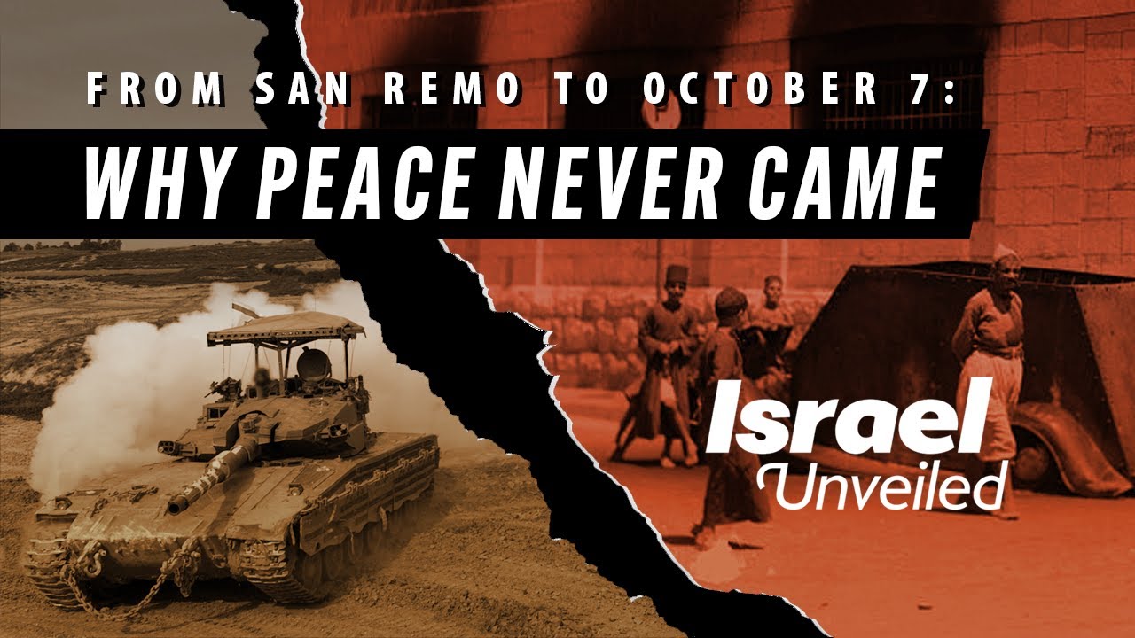From San Remo to October 7: Why Peace Never Came