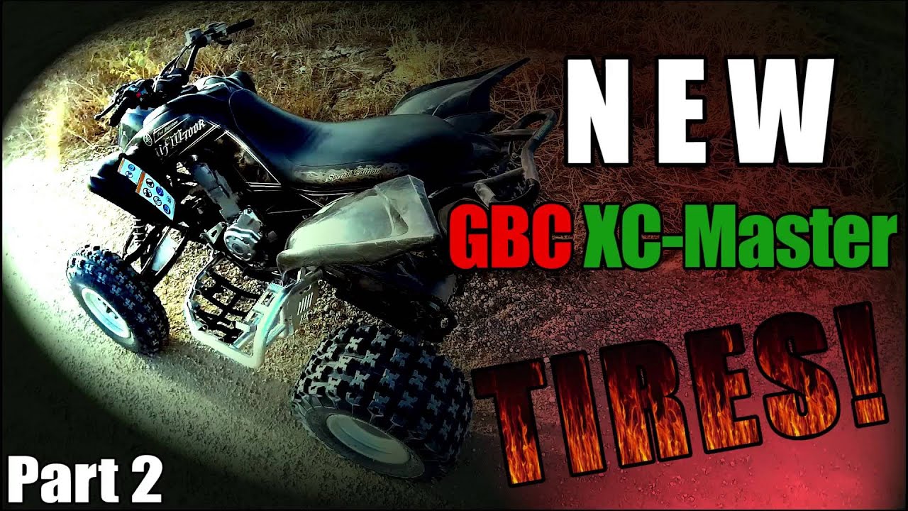 Yamaha Raptor 700 - New GBC XC-Masters tires | part 2