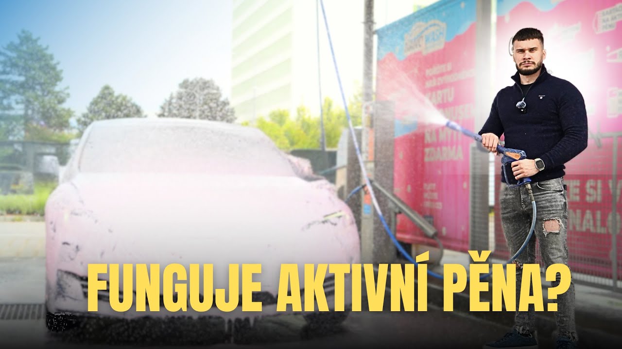 JAK UMÝT AUTO NA VAPCE?