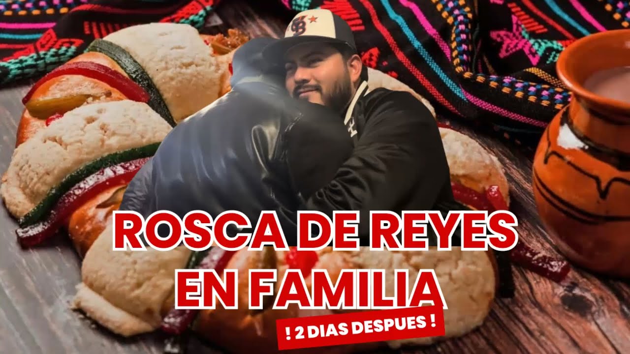 ME TRAGUÉ EL MONITO DE LA ROSCA DE REYES 