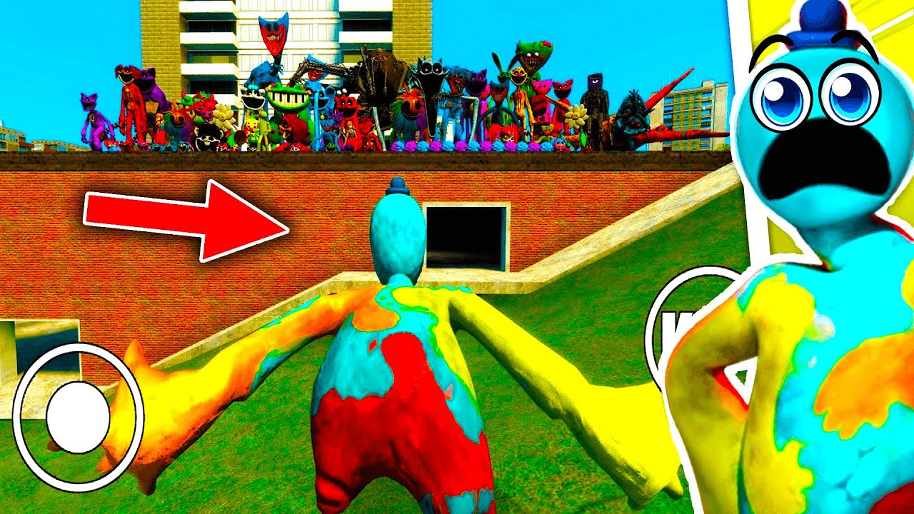 Poppy Playtime Monsters GET DESTROYED in Garry's Mod Challenge