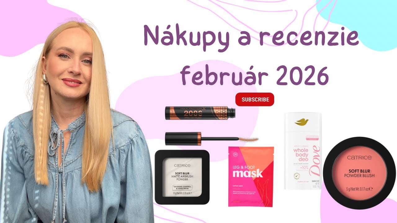 Nákupy a recenzie február 2026 - veeeeľa dekoratívky!