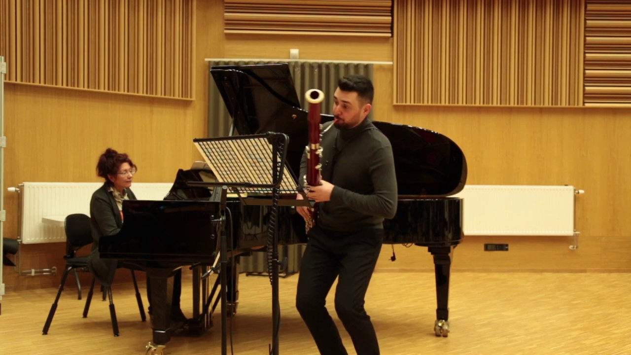 Alexandru Ioan Chirica - Andante and Rondo Ungarese op 35 - C. M. von Weber (for bassoon)