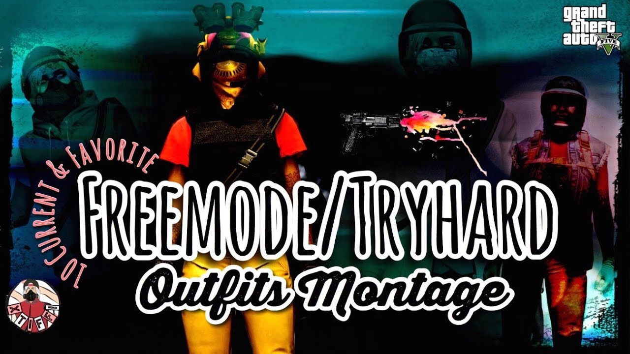 GTA5 | 10 Current Female Freemode/Tryhard Outfits