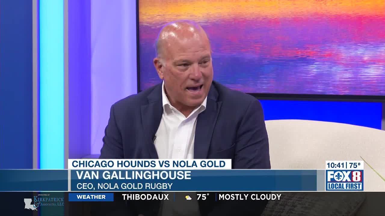 NOLA Gold Rugby prepares for Chicago Hounds