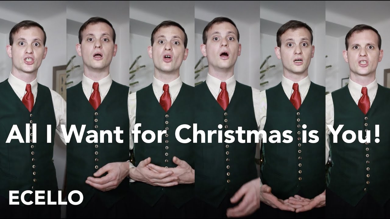 All I Want for Christmas is You - Mariah Carey | ECELLO (A capella Cover)