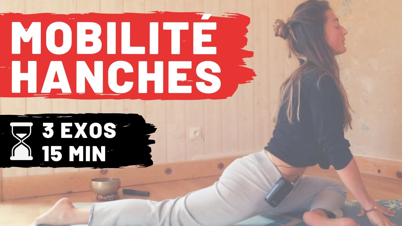 Assouplir HANCHES & BASSIN 👉🏻 3 Postures de Yoga
