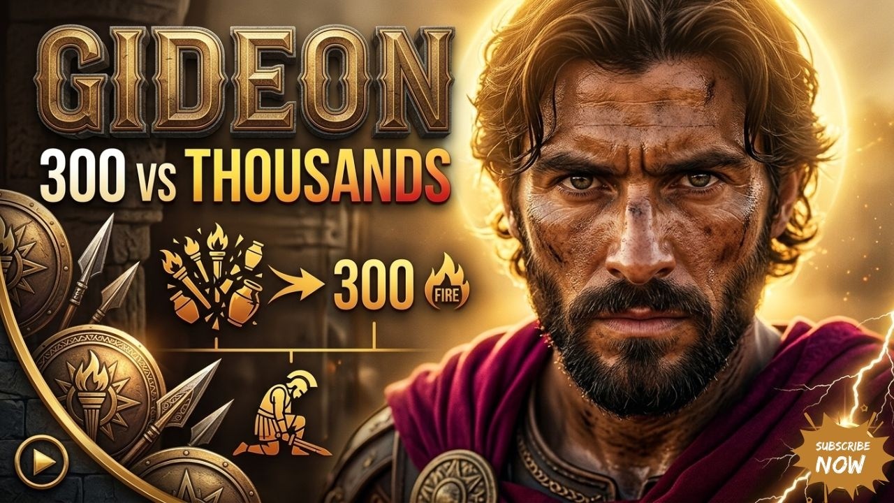 Gideon: The Man Who Defeated an Army with Just 300 Soldiers