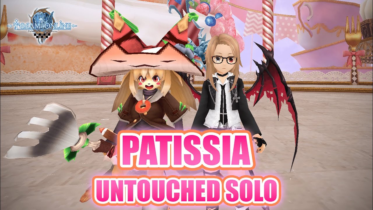 UNTOUCHED Solo Halberd Vs Patissia - Toram Online