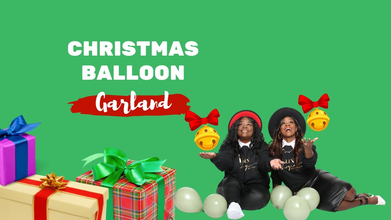 Christmas Balloon Decorations 2022 | DIY Christmas Balloon Arch | Easy and Cheap Christmas Decor