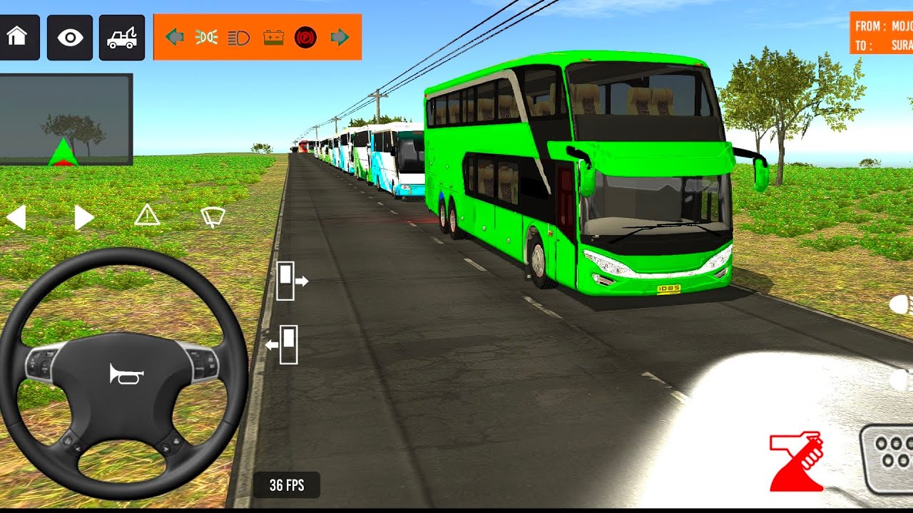 euro coach bus simulator 😭🚌|| new coach bus simulator part- 01 Android gameplay 30