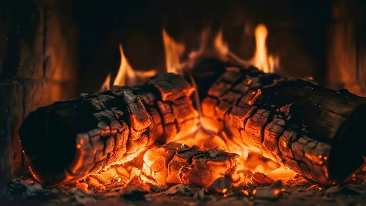 Watch This Fireplace for 10 Hours & Feel Deep Calm Take Over 🔥💤.