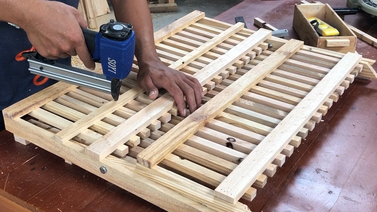 Best Creative Woodworking Designs // Collapsible Dish Drying Rack - Compact & Foldable Dish Drainer