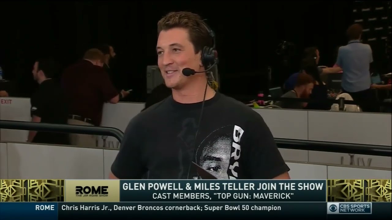 Glen Powell and Miles Teller on the Jim Rome Show - Jan 30, 2020