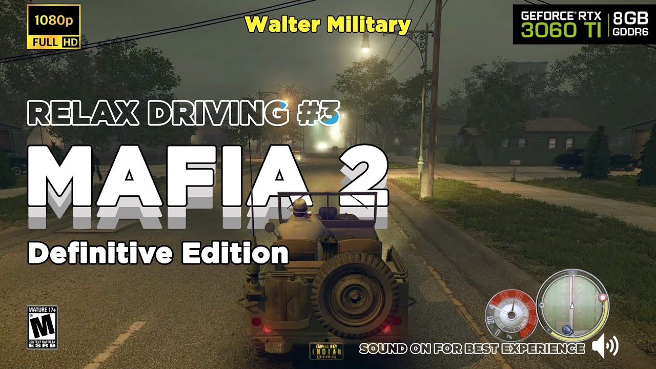 Mafia 2 Definitive Edition - Relaxing Drive Gameplay #3