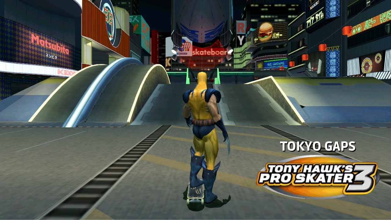 Tony Hawk's Pro Skater 3: Tokyo Gaps