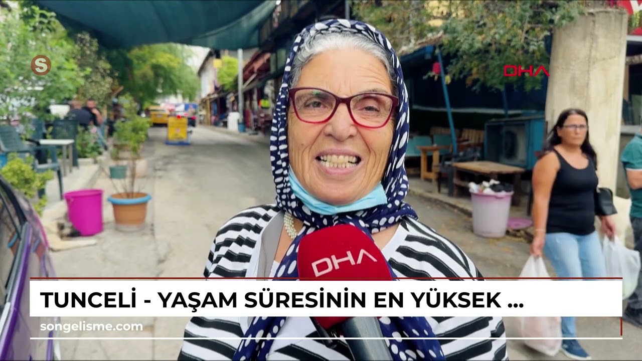 TUNCELİ - Yaşam süresinin en yüksek olduğu il Tunceli; sırrı doğa ve doğal ürünler