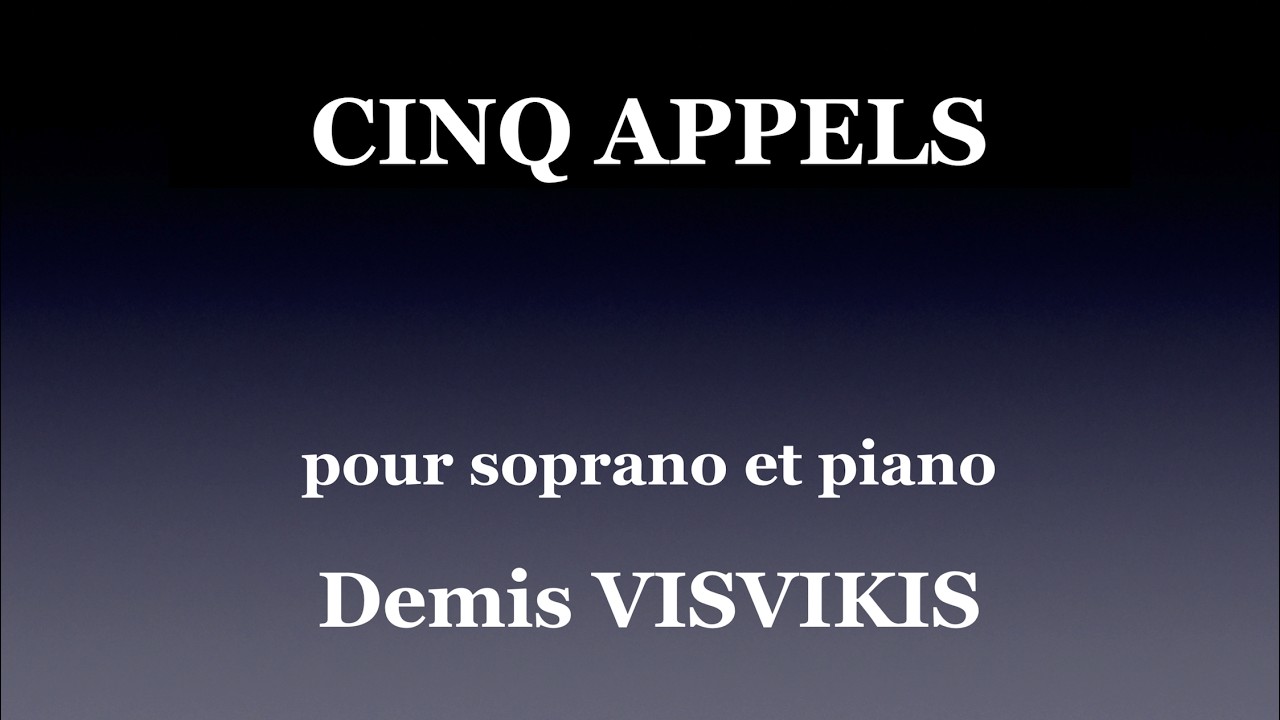 CINQ APPELS / Demis VISVIKS
