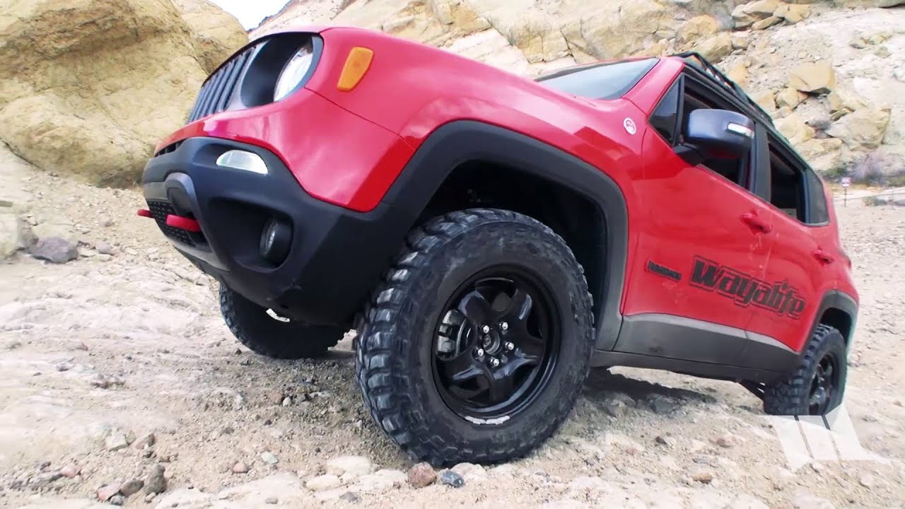 Jeep Renegade Off Road Hill Climb out of Last Chance Canyon : TRAILHAWK TRACTION