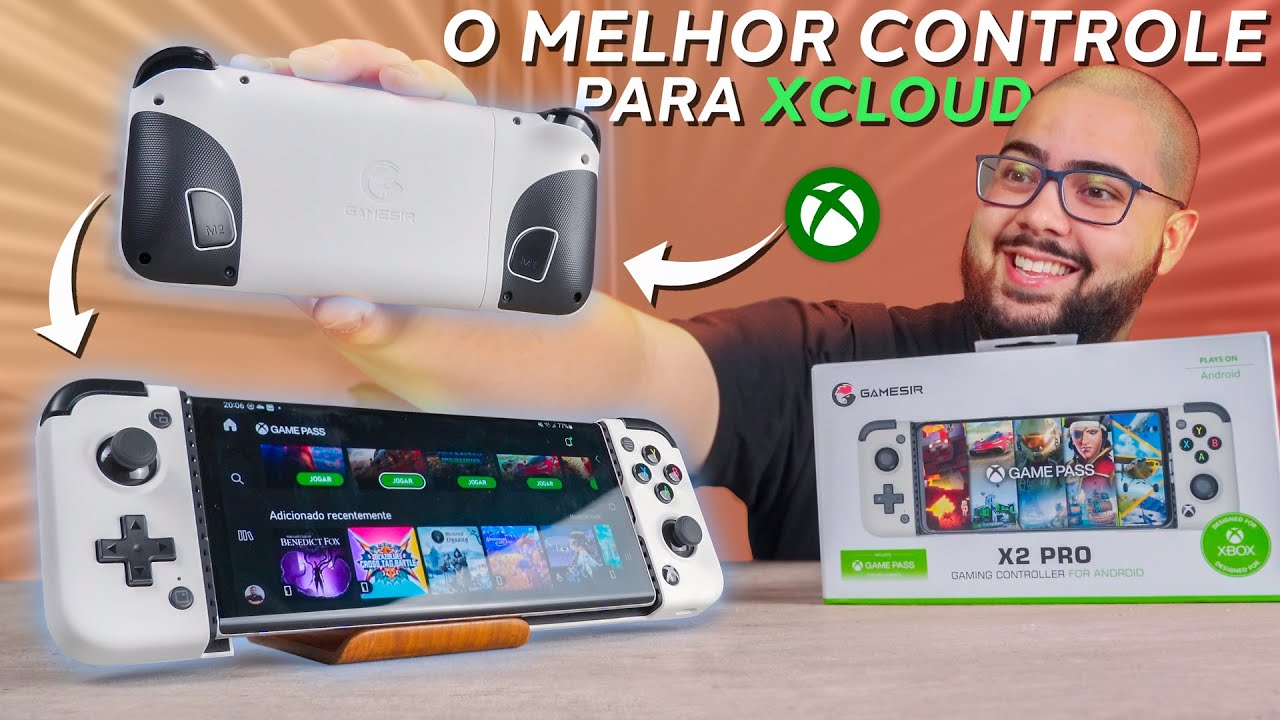 Excelente Controle Para XBOX CLOUD! Teclas Extras, Portátil e Completo! Gamesir X2 PRO