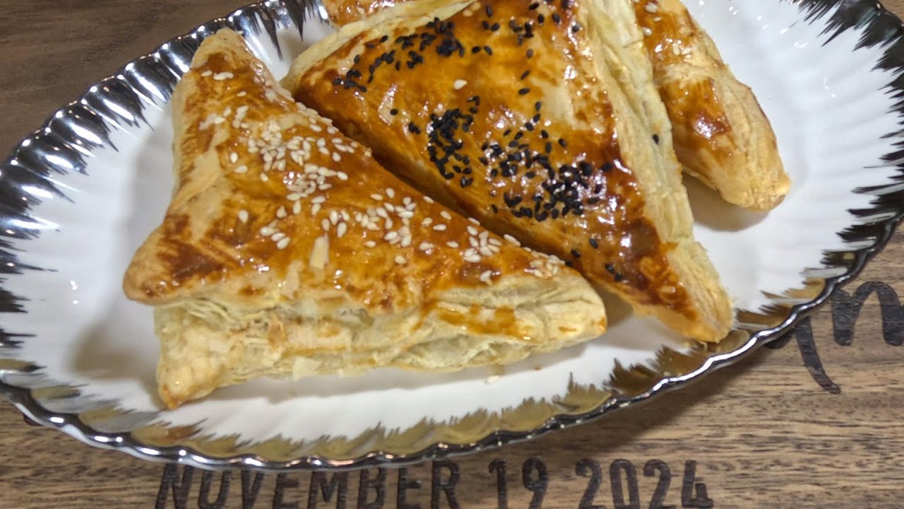 cheese puff pastry Khachapuri Lily's Lunch