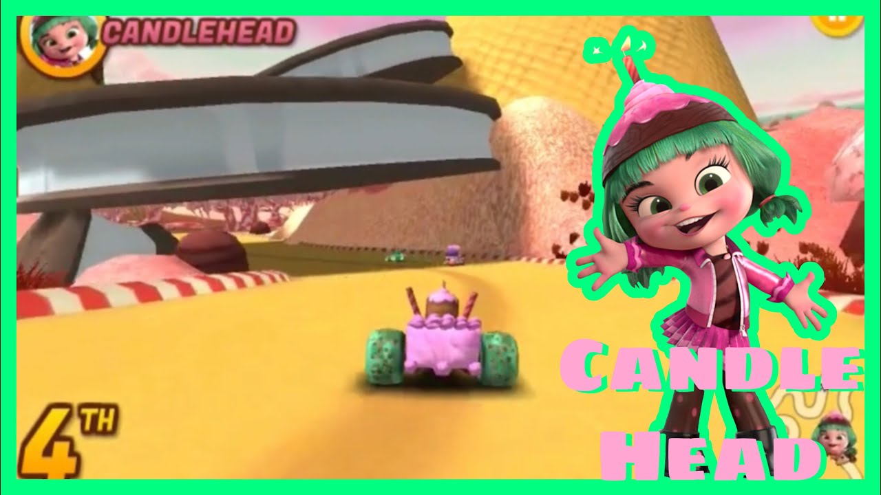 SUGAR RUSH SPEEDWAY GAMEPLAY WITH CANDLEHEAD | SWEET RIDE