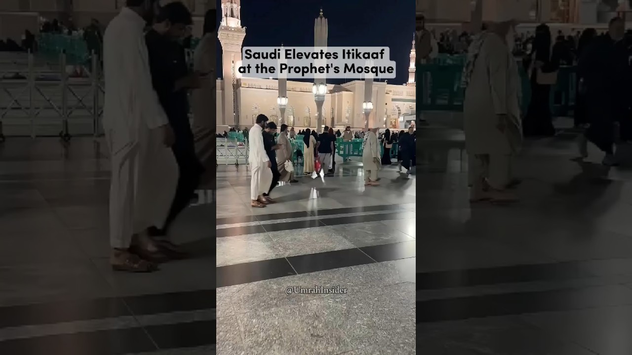 Itikaaf in the Prophet's Mosque (Ramadan 2025!)