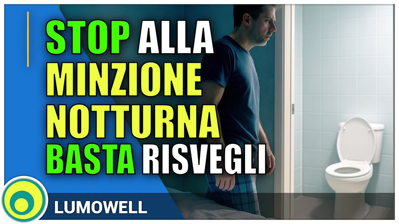 Minzione Notturna: Basta Risvegli Notturni Per Urinare Spesso