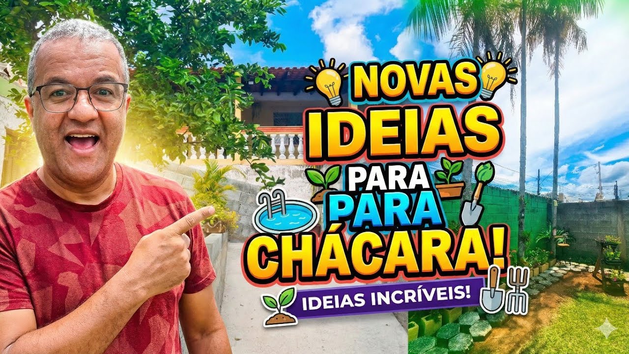 Novas idéias pra chácara 📢📢📢