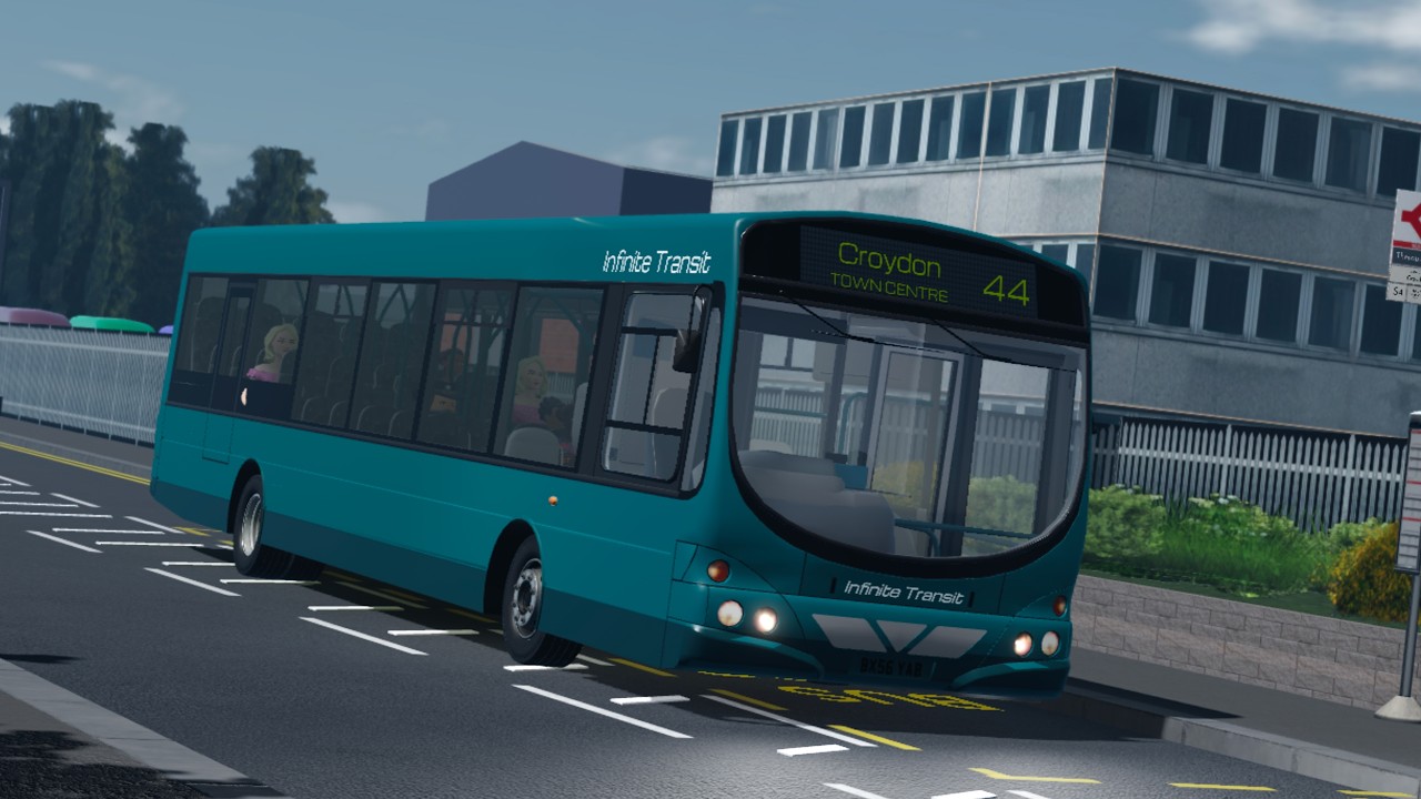 Red Line 44 Full Route Visual to Beddington | Croydon Redefined - Infinite Transit