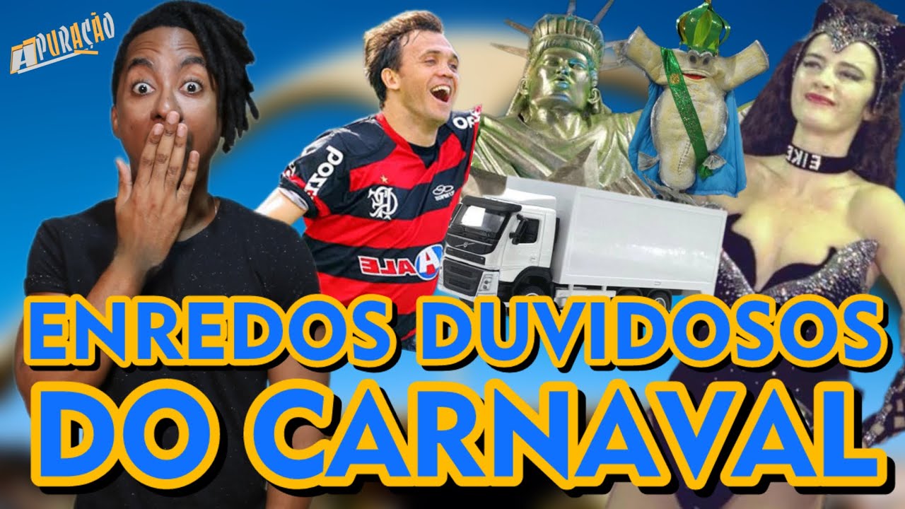 📡 Os Enredos das Escolas de Samba Mais Duvidosos do Carnaval