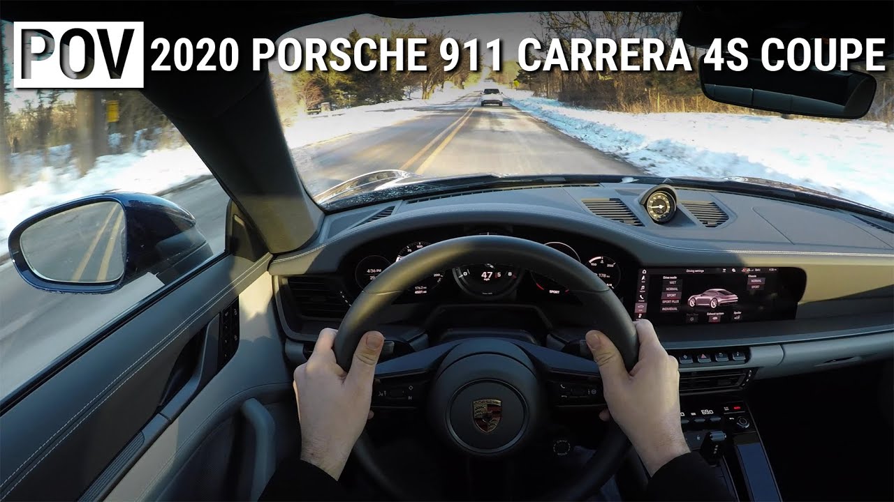 2020 Porsche 911 Carrera 4S Coupe POV drive