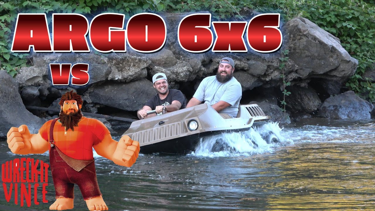 Max II 6x6 Amphibious vs. Wreck-It Vince - w/ Mark & the 6x4 John Deere Gator