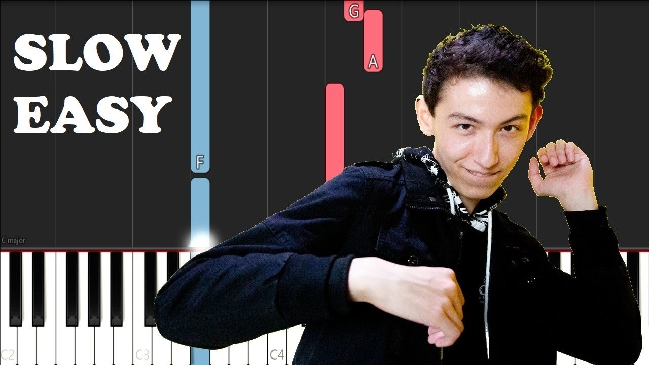 Sub Urban - Cradles (SLOW EASY PIANO TUTORIAL)