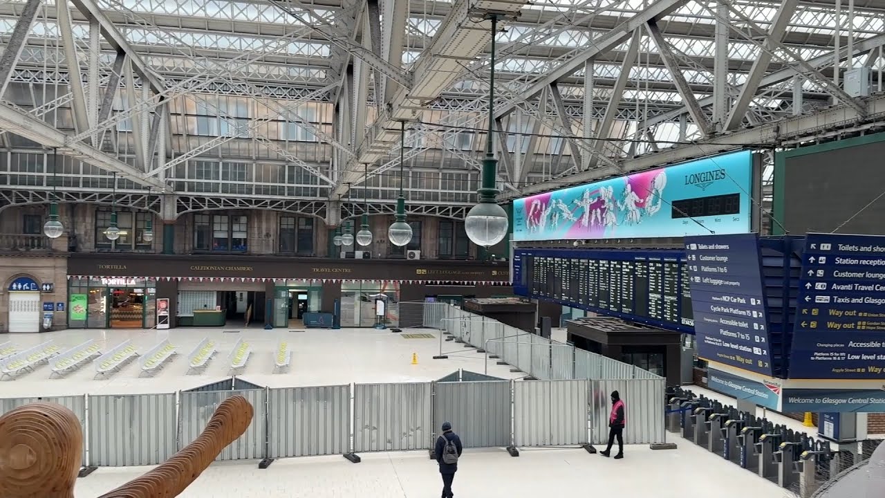 All platforms to reopen at Glasgow Central on Wednesday, 25 March