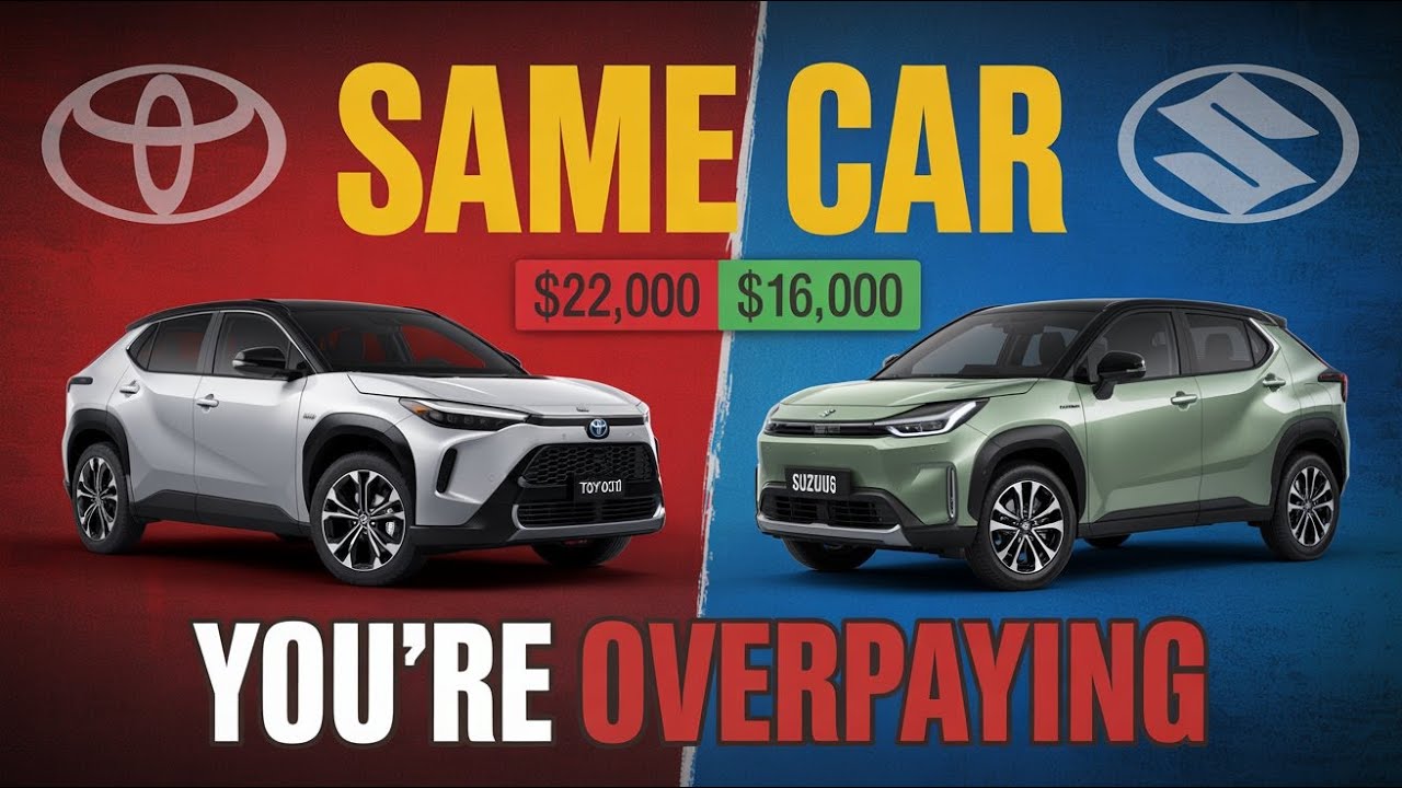 Toyota vs Suzuki: The SAME Car, Two Prices — Here’s the Truth Dealers Hide